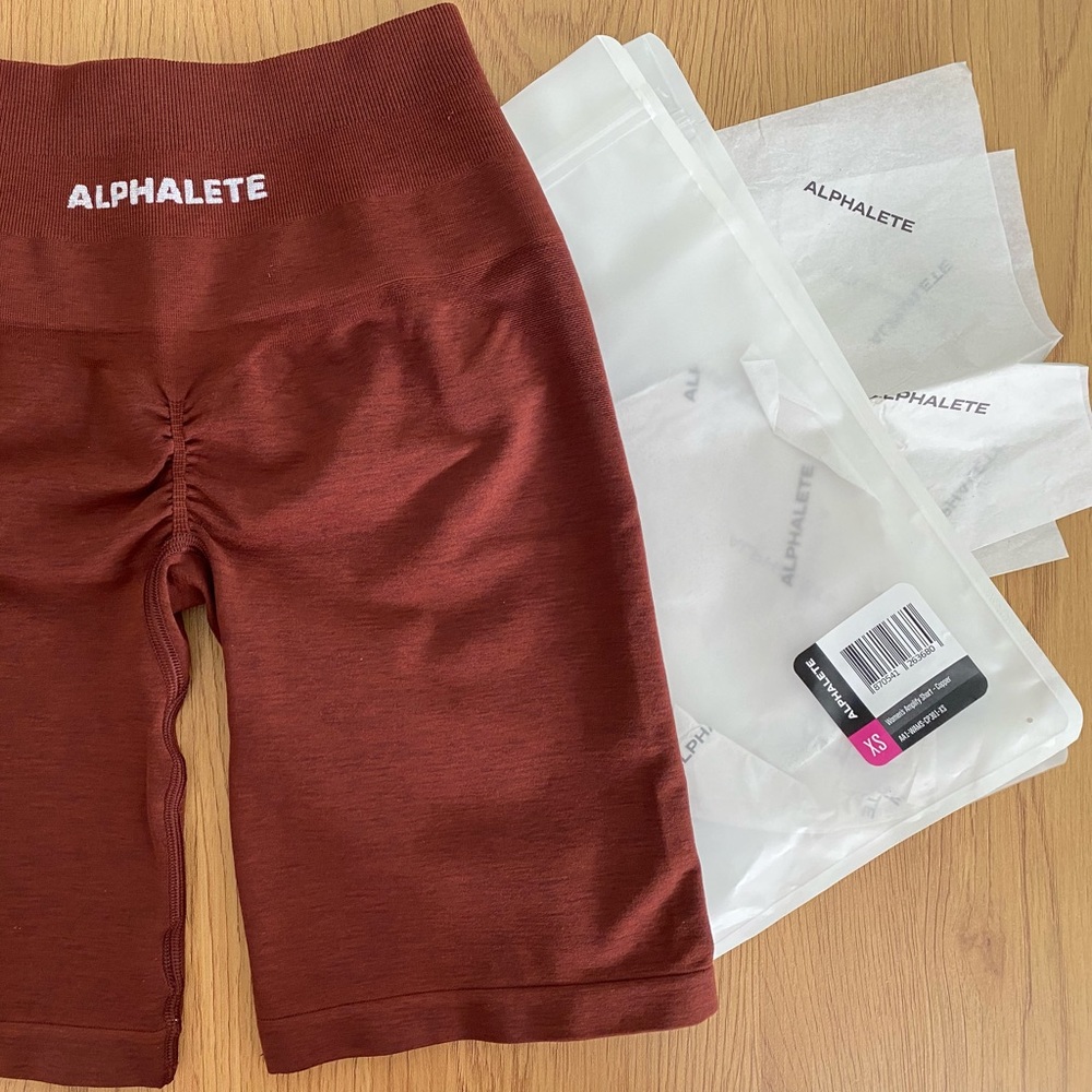 Alphalete amplify biker shorts